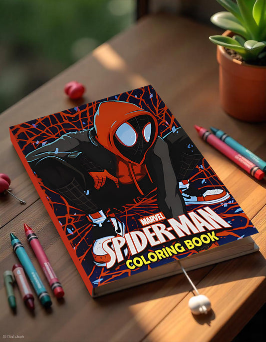 Spiderman coloring book